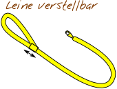 Leine verstellbar