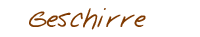 geschirre