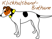 Klickhalsband-Biothane