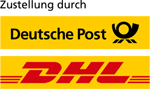 Zustellung durch DHL und Deutsche Post